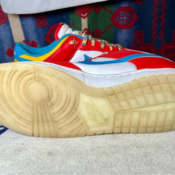 Nike LeBron James dunk low fruity pebbles Sz 13 - Picture 11 of 12